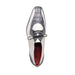 Marco_Di_Milano Moncalieri - Gray & White Leather Loafer