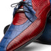Marco Di Milano Moncalieri - Navy & Red Leather Loafers