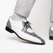 Marco_Di_Milano Moncalieri - Gray & White Leather Loafer
