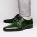 Marco Di Milano Moncalieri Green Leather Loafers