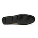 Zelli Monza Suede & Calfskin Driving Loafers in Bone / Chestnut