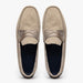 Zelli Monza Suede and Genuine Crocodile Driving Loafers in Sand