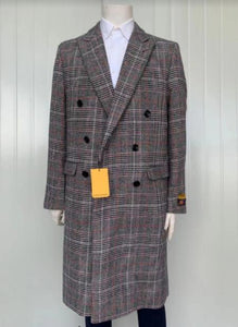 Mens Cashmere Blend Multi Coat Full Length - Cashmere Overcoat