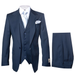 Navy Single Breast Lapel by Rossiman