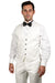 Refined Product Title: Stacy Adams Ivory Shawl Lapel Tuxedo - Vested One Button Style