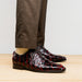 Marco_Di_Milano Olivieri Blackcherry Leather Shoe