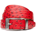 Marco_Di_Milano Domenico Belt Red Leather Loafer