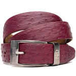 Marco_Di_Milano Domenico Belt Wine Leather Luxury Shoe