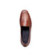 Zelli Palio Crocodile and Calfskin Basketweave Loafer in Cognac