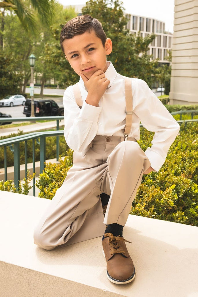 "Knox" Kids Sand 4-Piece Barn Wedding Set