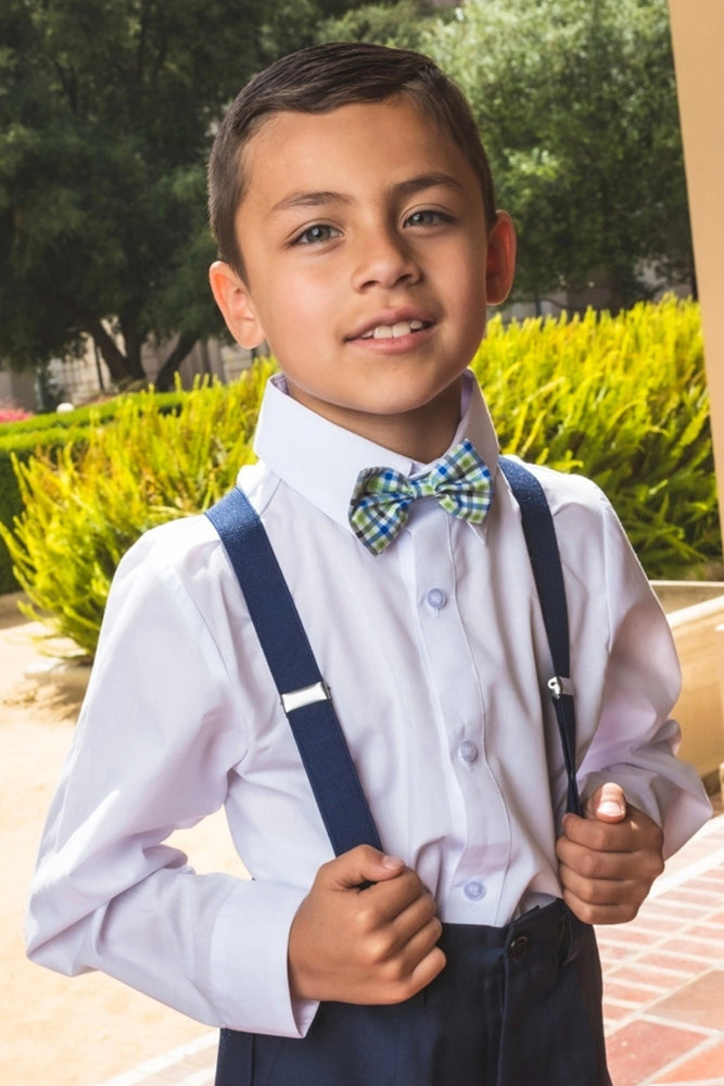 "Owen" Kids Navy 4-Piece Barn Wedding Set