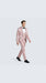 Dusty Rose Slim Fit Satin Tuxedo – Four Piece Set