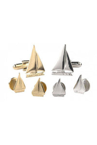 Nautical Studs and Cufflinks Set