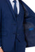 Plush Perry Ellis Cobalt Blue Boys' Vested Wedding Suit - USA Men's Outlet