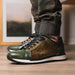 Marco Di Milano Portici - Olive Green Leather Dress Shoe