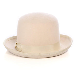 Off-White Premium Wool Derby Bowler Hat