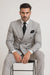 Classic Fit in Grey Color by Rossiman
