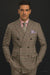 light-taupe-modern-fit-double-breasted-plaid-peak-lapel-2-piece-suit