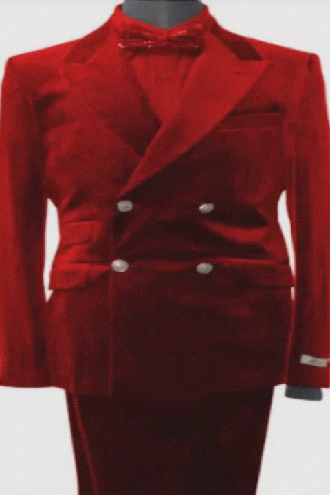 generate an italian white model wearing this same suit in front view and back view in white backgrund