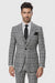 One Button 3 Piece Suit by Rossiman
