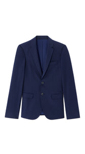 Slim Bi-Stretch Suit Jacket - Blue