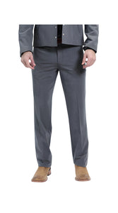 Men's Slate Western Suit 2-Piece - Cowboy Suit with Western Yoke & Pearl Snaps