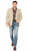 Montero Men's Plain Western Blazer – Slim Fit (ID 2184)