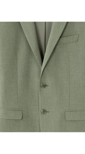 Slim Fit Bi-Stretch Suit Jacket - Light Green