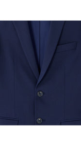 Slim Bi-Stretch Suit Jacket - Blue