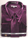 "Purple Shiny Dress Shirt & Tie Set by Daniel Ellissa: Class & Style" - USA Men's Outlet