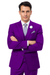 Modern Purple Suit for Men – 3-Piece with Peak Lapel & Double-Breasted Vest