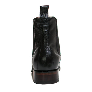 Los Altos Men's Toe Roper Boot Belmont Black - Belmont Black