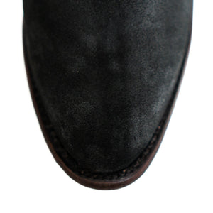 Los Altos Men's Toe Roper Boot Gamuza Black - Gamuza Black