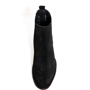 Los Altos Men's Toe Roper Boot Gamuza Black - Gamuza Black