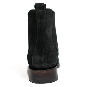 Los Altos Men's Toe Roper Boot Gamuza Black - Gamuza Black