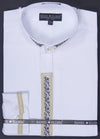 Banded Collar Dress Shirts