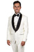 Refined Product Title: Stacy Adams Ivory Shawl Lapel Tuxedo - Vested One Button Style - USA Men's Outlet