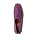 Marco_Di_Milano Remo: Luxury Purple Leather Loafers