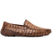 Marco Di Milano Remo Washed Brown Caiman Driving Shoes 