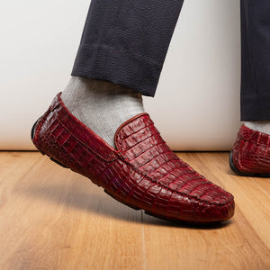 Marco_Di_Milano Remo Wine Leather Luxury Shoe