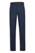 Renoir Dark Navy Wide Windowpane Plaid Slim-Fit Two-Button Stretch Suit - USA Men's Outlet