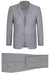 Renoir Men's Classic 2-Btn Suit (Light Grey, Opt. Vest) - USA Men's Outlet