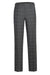 "Renoir Men's Classic Fit Dark Grey & Lavender Windowpane Suit" - USA Men's Outlet