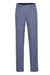 Renoir Men's Slim Fit 2-Button Light Blue Summer Plaid Suit w/ Wide Windowpane Design - USA Men's Outlet