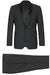 "Renoir Men's Slim-Fit Black Tuxedo with Shawl Collar" - USA Men's Outlet