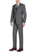 "Renoir Men's Slim-Fit Dark Grey Suit w/Optional Vest" - USA Men's Outlet