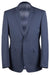 "Renoir Men's Slim-Fit Two-Button Suit in Midnight Blue Birdseye" - USA Men's Outlet