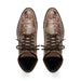 Marco Di Milano Renzo Brown Ostrich Hiker Boots