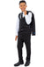 Revised Product Title: Perry Ellis Boys' Vested Black Wedding Suit - USA Men's Outlet