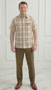 Mens 2 Piece Walking Suit - Classic Plaid